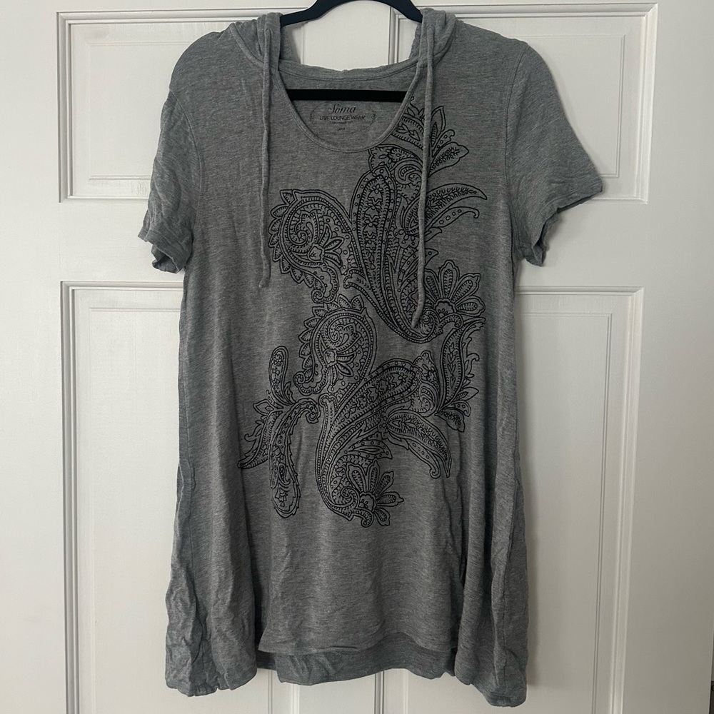 Soma short sleeve lounge hoodie!